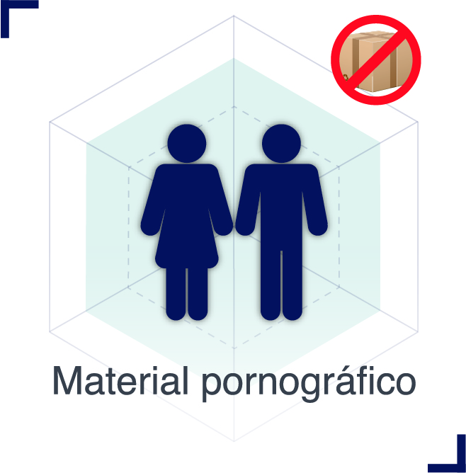 Artículos prohibidos | Material pornográfico